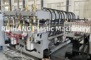 เครื่องผลิตกล่องพลาสติกลูกฟูกแบบรีดร้อน สายการ<span class=keywords><strong>ผลิต</strong></span><span class=keywords><strong>แผ่น</strong></span>พลาสติกลูกฟูกแบบกลวง PP - Product Image 4