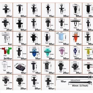 Clips <span class=keywords><strong>de</strong></span> retención <span class=keywords><strong>de</strong></span> coche <span class=keywords><strong>de</strong></span> 1815 Uds., sujetadores <span class=keywords><strong>de</strong></span> empuje para carrocería <span class=keywords><strong>de</strong></span> coche, Clips <span class=keywords><strong>de</strong></span> parachoques automotrices, Panel Matle <span class=keywords><strong>de</strong></span> tornillo, remaches <span class=keywords><strong>de</strong></span> plástico con Kit removedor - Product Image 2