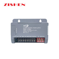 Boîtier d'alimentation pour caméra CCTV 60W ZISHEN, sortie unique 12V 5A 4CH, accessoires CCTV