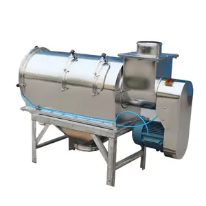 Rice Powder Sieving Impurity Removal Shaker Sieve Airflow Vibrating Screen Machine