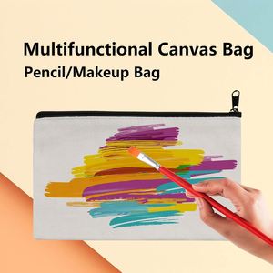 Bolsas de Sublimación, Regalo Promocional, Bolsa de Cosméticos Acolchada Personalizada, Bolsa de Maquillaje Personalizada con Logotipo - Product Image 5
