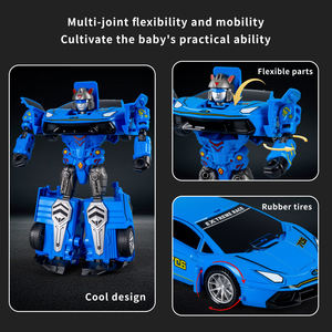 Coche <span class=keywords><strong>de</strong></span> Juguete para Niños, Robot Deformable, <span class=keywords><strong>Autobots</strong></span> Transformables Manualmente, Avión <span class=keywords><strong>de</strong></span> Juguete con Movimiento Inercial, Modelo <span class=keywords><strong>de</strong></span> Camión para Niños - Product Image 3