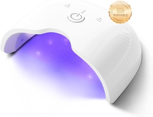New Mini UV LED Nail Dryer Lamp with LCD Display 30/60S Timer Quick Curing Gel Polish USB Portable Manicure <b>Tool</b> - Product Image 1