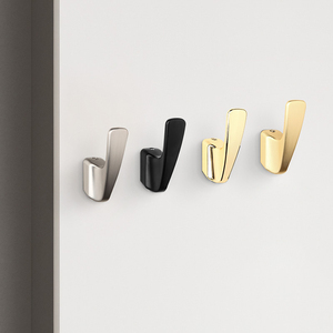 Gancho para bata Daili de alta calidad al por mayor, gancho para colgar abrigos de aleación de Zinc, ganchos decorativos para baño de estilo moderno - Product Image 5