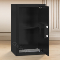 CEQSAFE Hochwertiger Metall-Türschloss-Tresor Kleiner Elektronischer Safe für Zuhause