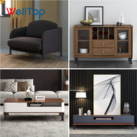 Pieds de canapé en plastique ABS noir WELLTOP 06.006, pieds de nivellement pour armoire de cuisine, pieds réglables en plastique, pieds en plastique pour meubles