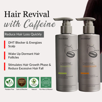 Shampoo à la caféine pour usage quotidien, pour prévenir la perte de cheveux et renforcer les racines des cheveux, traitement de repousse pour femmes