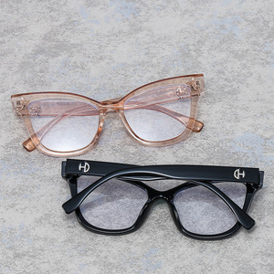 Monturas de Gafas Ojo de Gato con Estampado Animal, Montura Completa, Anti Luz Azul, Ligeras, para Mujer - Product Image 4