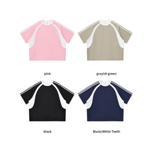 Men'<strong>s</strong> Sports Oversize Plus Size <strong>T</strong>-<strong>Shirt</strong> 260 GSM 100% Cotton Boxy <strong>T</strong> <strong>Shirt</strong> Streetwear Oversize Casual <strong>T</strong> <strong>Shirt</strong> - Product Image 4