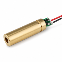 Module laser point rouge 635nm 5mW, tête en laiton mini 7.5x23.5mm, source lumineuse photoélectrique DC 3V 5V, localisateur de positionnement pour DIY OEM