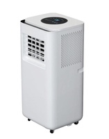 Climatiseur portable intelligent électrique 7000/9000 BTU, fonction de refroidissement, usage domestique, classe d'efficacité énergétique, télécommande en plastique