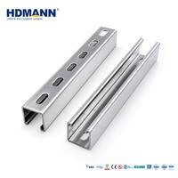 Hdmann 41*41mm Profilé en C à fente avec liste de prix pour systèmes de support photovoltaïque de panneaux solaires – Fournisseur