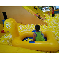 Canard gonflable géant de haute qualité et durable pour enfants, île flottante pour l'eau, canard en caoutchouc à vendre, bateau canard