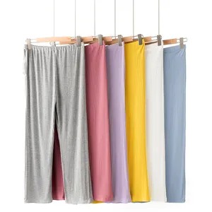Ropa de maternidad para mujeres embarazadas, pantalones de pijama interior, de algodón grueso Leggings, de punto, tiempo libre - Product Image 1