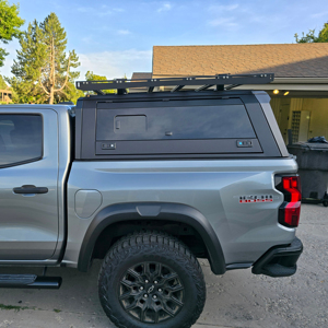 Copertura per Cassone Pick-up in Lega di Alluminio da 5FT, 5.5FT, 5.7FT, 6FT, 6.5FT per Dodge Ram 1500 2500, Chevrolet Colorado, GMC Canyon - Product Image 1