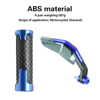 Protector de Manos Universal para Motocicleta, Parabrisas, Cubierta Protectora a Prueba de Viento, Aleación de Aluminio CNC Anodizado para Modificación de Motocicletas