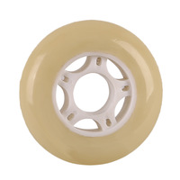 Roulettes pivotantes transparentes en PP, roulettes de remplacement pour meubles, sans frein, avec protections filetées pour chaise de bureau et de jeu EFON EF2134