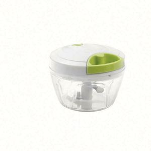 500ml Manual Rope Pulling Stainless Steel Garlic Cutter Eco-Friendly <b>Microwave</b> Safe Good Kitchen Helper Multi-Function Vegetable - Product Image 4