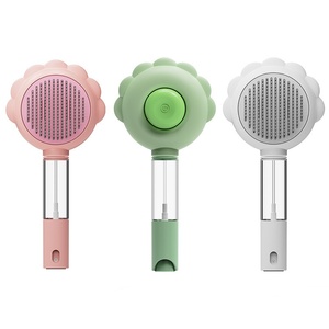Tres en uno Spray de girasol Peine de pelo de acero inoxidable Peine para mascotas Suministros de limpieza para mascotas para perros y gatos - Product Image 1