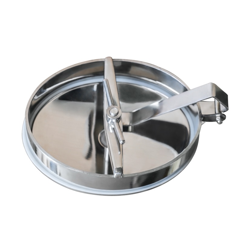 Нержавеющая сталь SUS 304 SUS 316 пищевой полированный герметичный круглый квадратный люк для бака