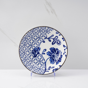 Juego de vajilla creativo con estampado de flores para restaurantes, hoteles, bodas, fiestas o como regalo - Product Image 4