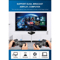 M8PRO MINI Game Stick Double Système 8K HD Arcade PSP N64 Family TV Mini Game Machine PS2 Handle Classic X2 Games Console TV Box