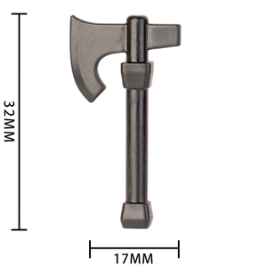 Koruit Medieval Times armas enanas para figuras de 4cm Accesorios lanza espada hacha MOC bloques de construcción ladrillos Juguetes - Product Image 3