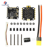 Flashhobby Drone RC F722, Aksesori kendaraan balap 30.5x30.5 MPU6000 4in1 3-6s ESC dengan BLHELIS 60A FPV