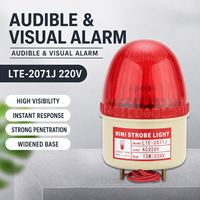 LED-Rundumleuchte mit Rotationswarnfunktion und Summer, ABS, CE-Zertifiziert, IP45 für Industrielle Sicherheit