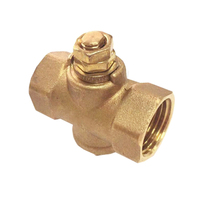 Vanne à boisseau sphérique BMAG en laiton à 2 voies, corps forgé à chaud, commande hydraulique, soupape de sécurité pour systèmes d'eau industriels
