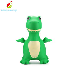 Usine en gros gonflable enfant équitation <span class=keywords><strong>animal</strong></span> sautant jouets pour enfants sautant dinosaure avec housse en peluche - Product Image 2