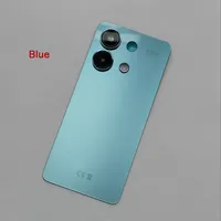 Cache arrière en verre pour batterie Xiaomi Redmi Note 13 Note13 4G, avec lentille d'appareil photo, boîtier de remplacement