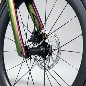 <span class=keywords><strong>Bicicleta</strong></span> de <span class=keywords><strong>Carretera</strong></span> de Fibra de <span class=keywords><strong>Carbono</strong></span> 700C de Fábrica OEM ODM con 24 Velocidades, Cambio Electrónico, Freno de Disco, 5 Tallas de <span class=keywords><strong>XS</strong></span> a XL - Product Image 5