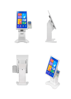 Terminal de point de vente et kiosque en libre-service TouchPie FHD à écran tactile |   Support de bureau pour écran LCD de 15 à 21 pouces |   Boîtier métallique 1080P 8 Go de stockage |   Windows/Android