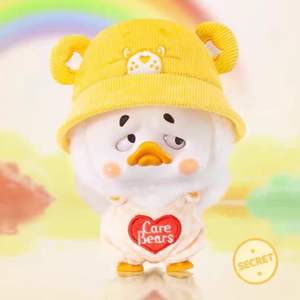 Set da 6 Pezzi 100% Autentici Upset Duck Care <span class=keywords><strong>the</strong></span> Bears Serie Rainbow Duck Bambole in Vinile Peluche Scatola a Sorpresa Portachiavi Adorabili Ciondoli per Borse - Product Image 6