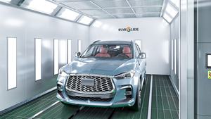 Cabina de pulverización de lámpara infrarroja eléctrica SLD con Bota de pulverización de pintura de coche - Product Image 6