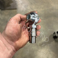 Adaptateur d'insertion de tube pour rotule Heim Weld Bung Rod End 1,25 pouce, filetage gauche et droit