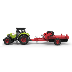 Giocattoli per Bambini 2026 Nuovo <span class=keywords><strong>Trattore</strong></span> Agricolo in Plastica 1/32 a Propulsione Inerziale <span class=keywords><strong>con</strong></span> <span class=keywords><strong>Rimorchio</strong></span> Porta Riso - Product Image 4