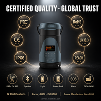 DF583 Kuzey Amerika için Özel Çok Bantlı Güneş Enerjili El Kranklı Radyo |   IPX5 Dış Mekan Bluetooth Hoparlör |   ODM Fabrika Toptan Satış