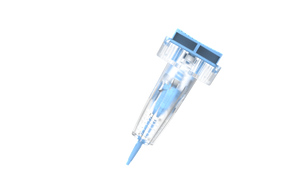 Botón pulsador médico estéril de fácil operación, seguridad activada, doble resorte, botón pulsador ajustable, <span class=keywords><strong>lanceta</strong></span> de seguridad activada - Product Image 2