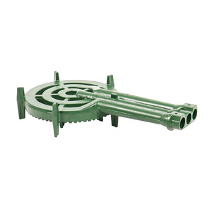 Brûleur de cuisinière à gaz à trois anneaux en fonte Hongkun Q40, à aspiration d'air complète, équipement de cuisine commerciale - Product Image 4