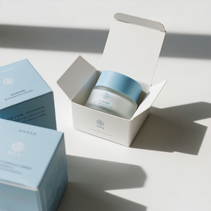 Cartón de belleza biodegradable, esencia vacía, crema facial, regalo de lujo, juego de maquillaje, embalaje cosmético, caja de Color de papel para cosméticos - Product Image 6