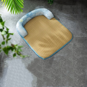 Anti-Fangen weiche langlebige Sommerkühlung Haustiermatte Hundeneismatte Bett Rattan Hundekohlematte - Product Image 4