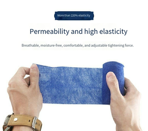 لف مطاطي ذاتي اللصق متماسك مع طباعة مخروطي - Product Image 4