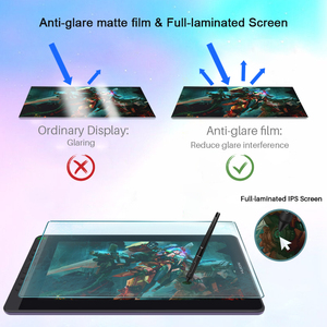 Tableta de dibujo gráfico de arte portátil Huion <span class=keywords><strong>Kamvas</strong></span> 13 con diseñador de pantalla Tablette Graphique Dessin - Product Image 4