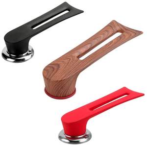 Einfache Topfgriffe aus Bakelit mit Holzmaserung, Langlebige Französische Kochgeschirr-Deckelgriffe - Product Image 4