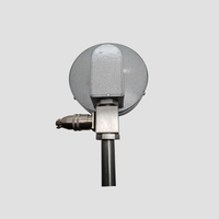 Termometer Dial Bimetal Industri dengan Casing Baja Tahan Karat, Lubang Bawah, Diameter Dial 100mm