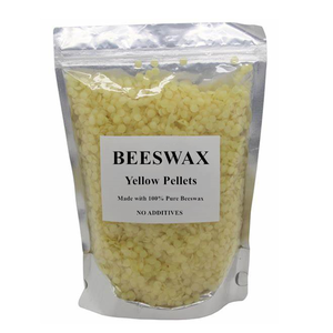 Yellow Beeswax Pellets, 100% Pure Natural Organic Bulk Beeswax for