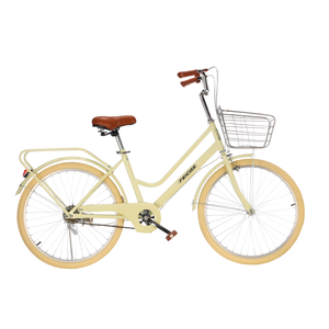 2025 <span class=keywords><strong>vélo</strong></span> de <span class=keywords><strong>ville</strong></span> classique populaire avec cadre en acier de qualité supérieure frein à disque réactif jante en alliage robuste choix pour les femmes - Product Image 2