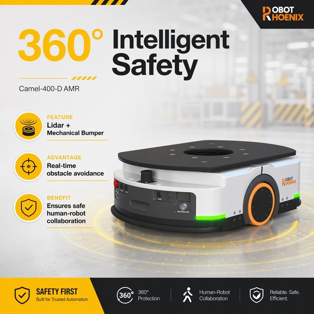 Intelligent Mobile Amr Autonomous Mobile Robot Industrial Logistic Robots Agv Robot Warehouse